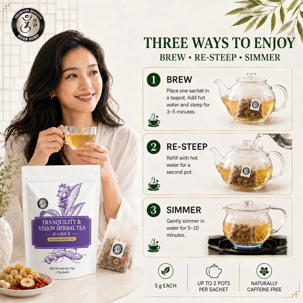 Tranquility & Vision Herbal Tea - Image 4