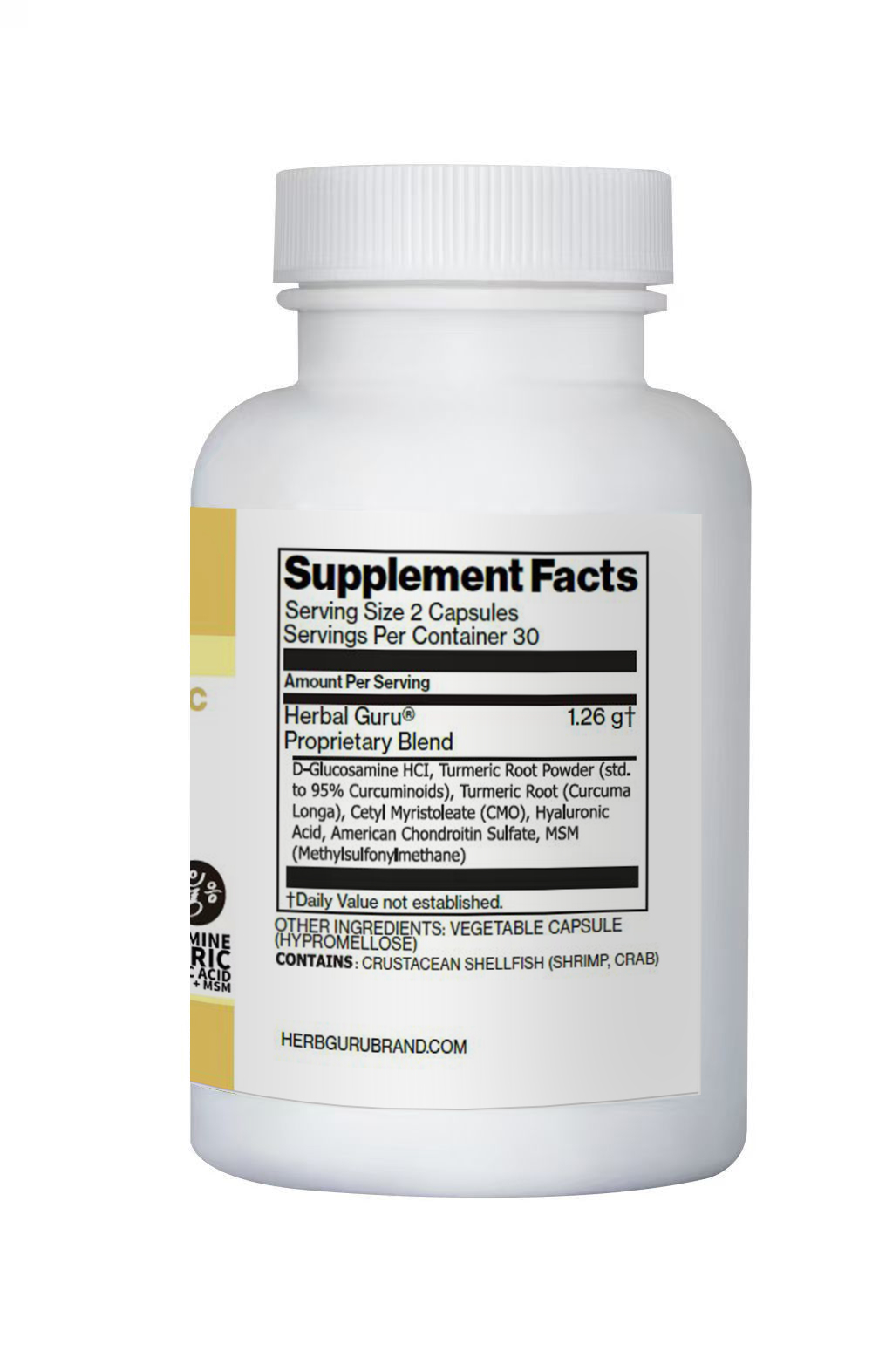 GLUCOSAMINE & TURMERIC JOINT SUPPORT - Image 2