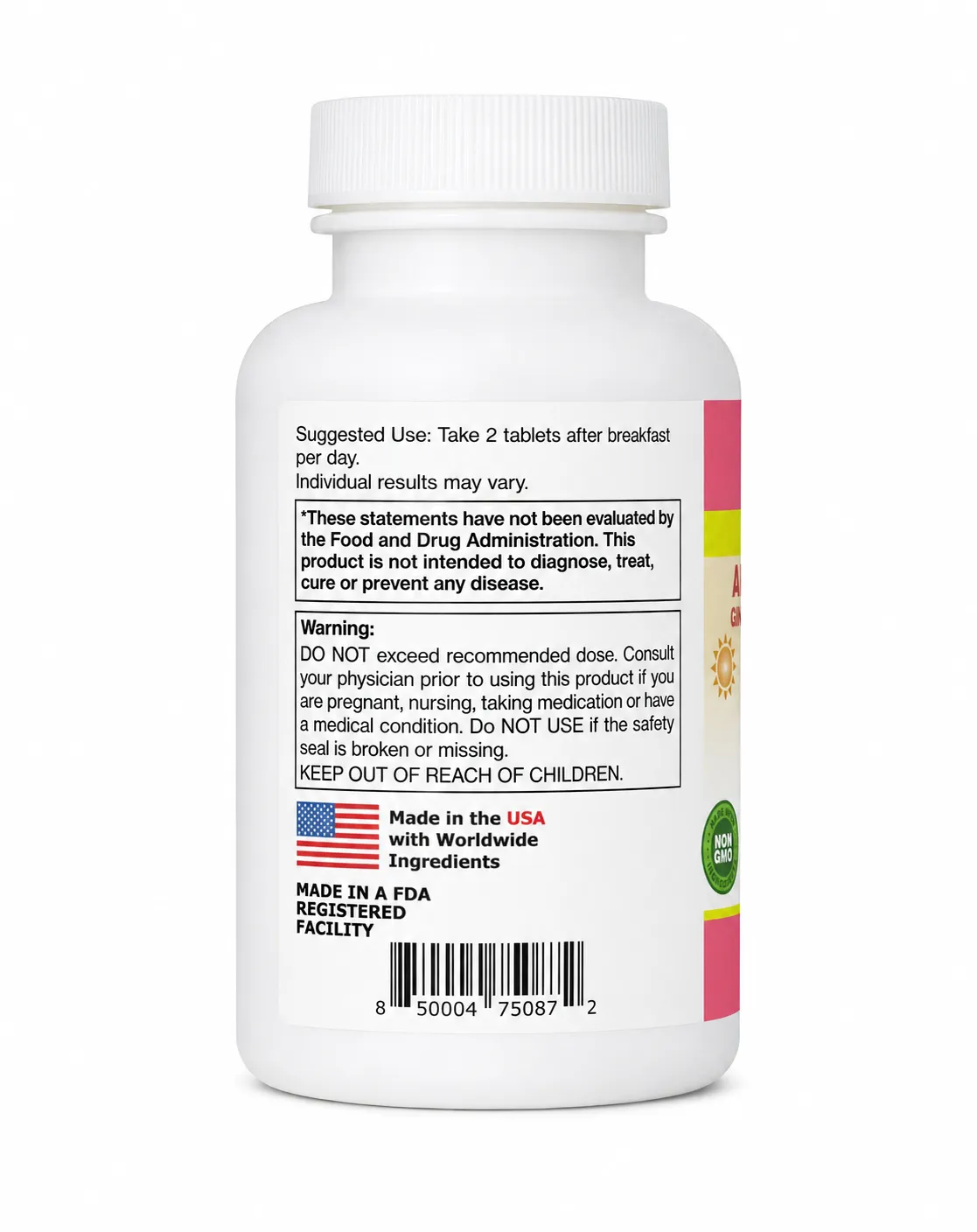 ARONIA BERRY AM Herbal Dietary Supplement - Image 3