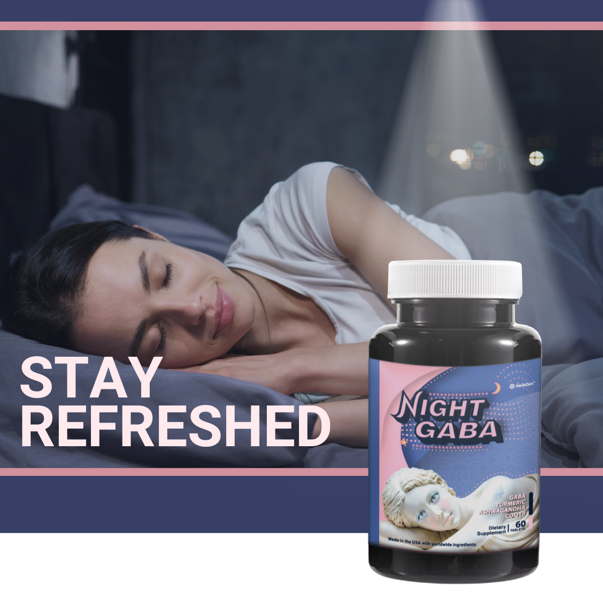 Night GABA Dietary Supplement - Image 3