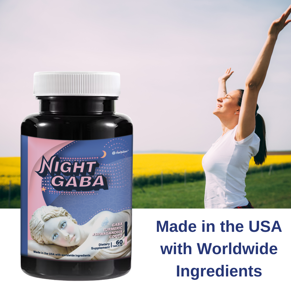 Night GABA Dietary Supplement - Image 5